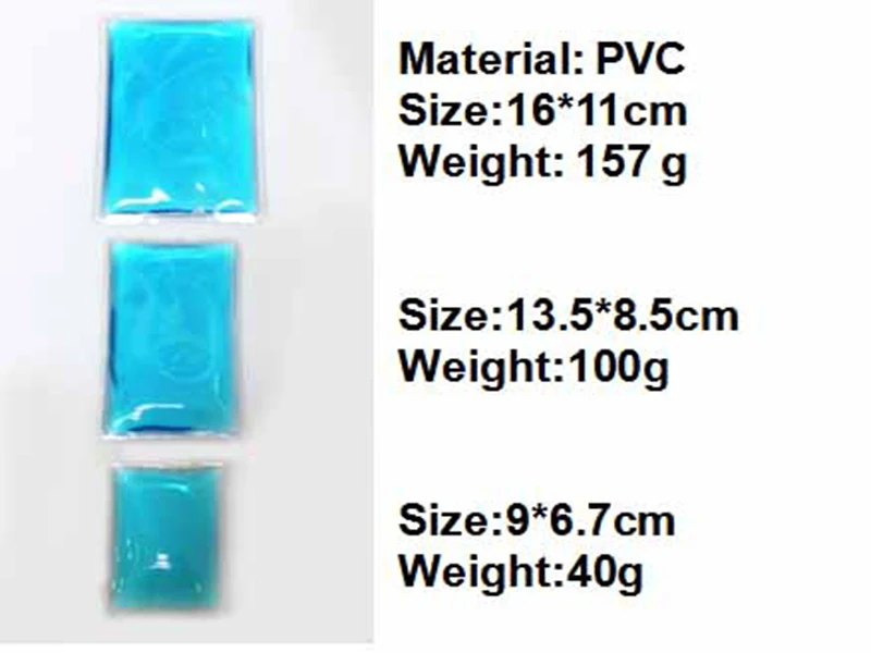 reusable ice packs for transport shipping,Food grade rectangular gel ice box blue ice freezer pack for plasma and vaccine
