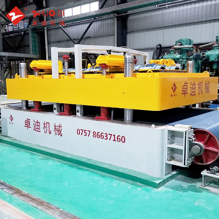 ZHUODI ceramic machine tile making artificial stone production line calibrating machine