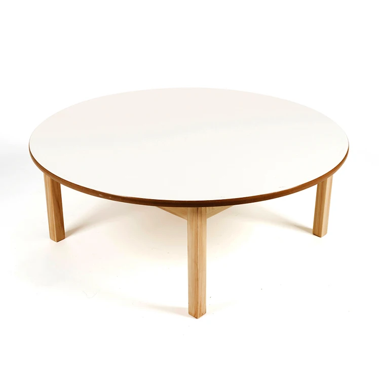 Customized Montessori Wooden Kindergarten Furniture Modern Kids Table and Chair Set with EN71 Activity Playset Furniture