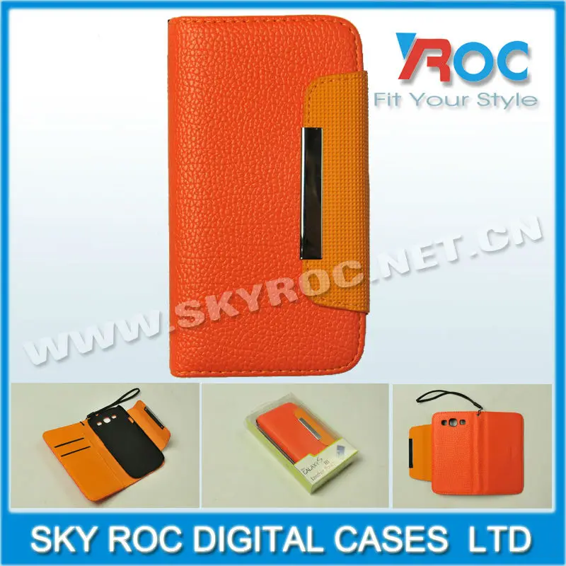 Случай 2013 галактики s3 Samsung аргументы за бумажника leather