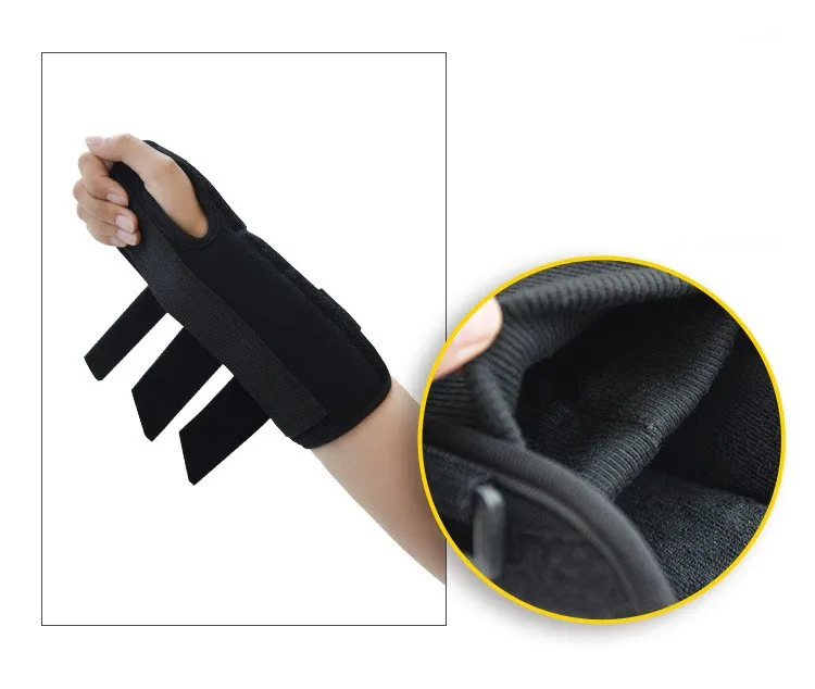 High quality wrist sleep support brace carpal tunnel wrist splint neoprene