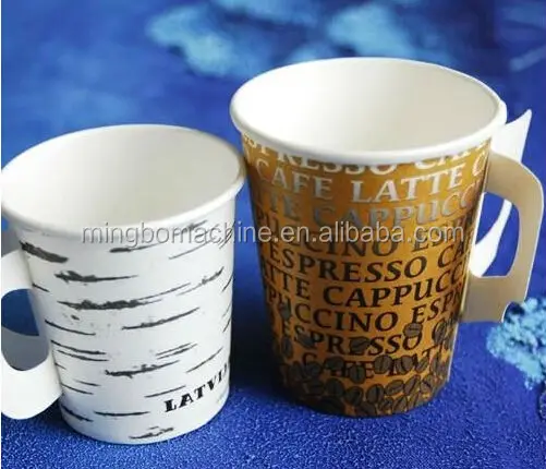 (Mb-Sh12) Automatic Korean Type PLA Coated Paper Cup Making Machine With Handle