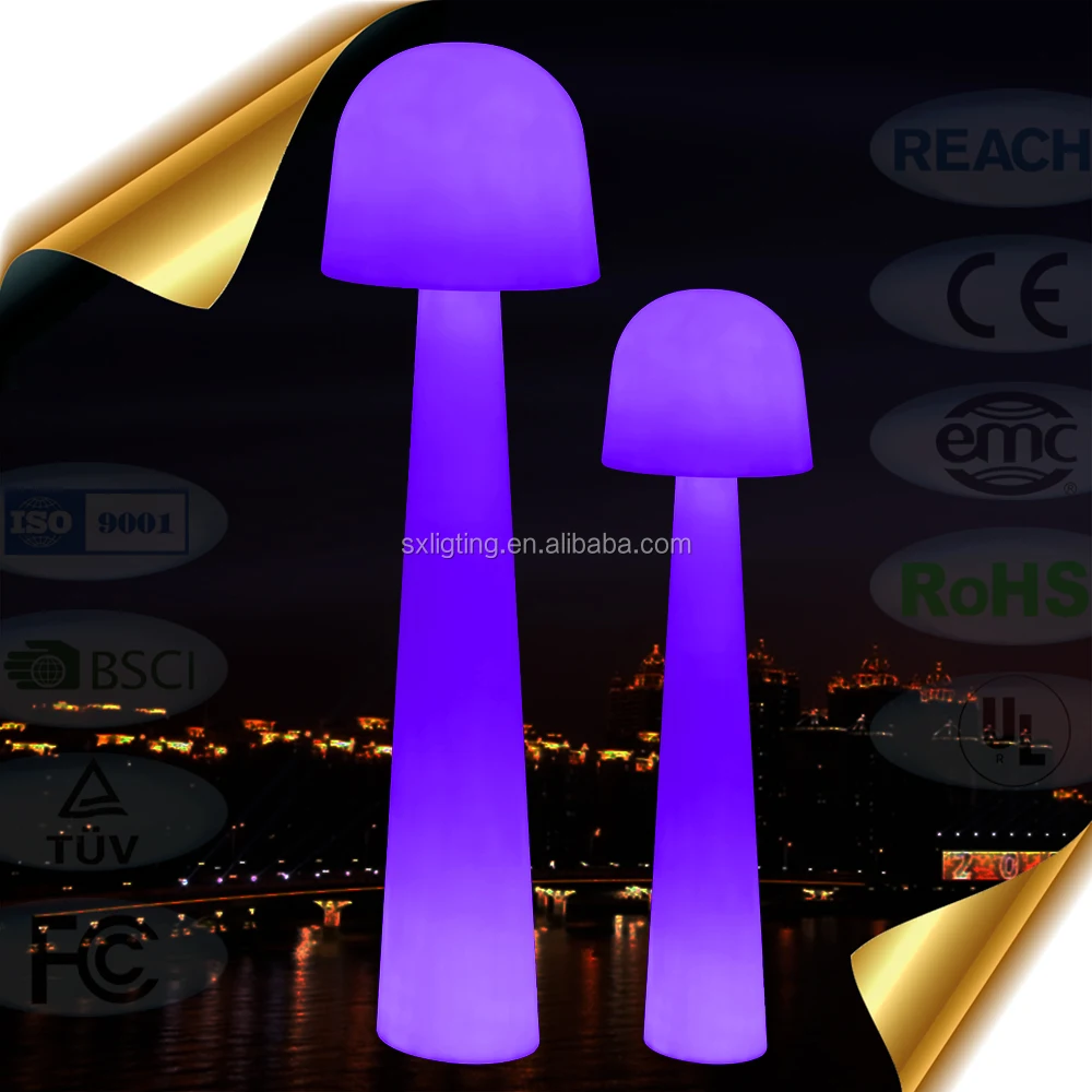 Remote control portable indoor/outdoor energy saving led floor lamp