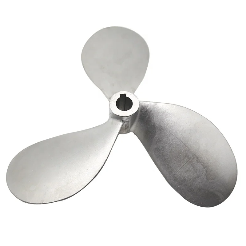 Custom manufacturer ss316 stainless steel investment casting marine propeller