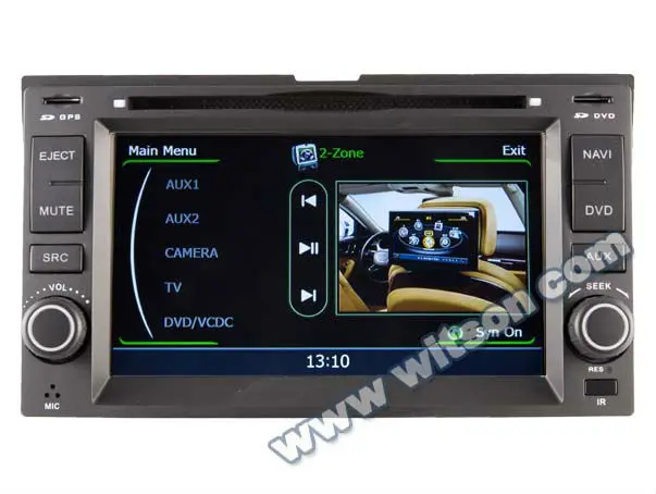 WITSON аудио плеер для KIA PICANTO(2007-2011) A8 автомобиль с платформой Чипсет S100