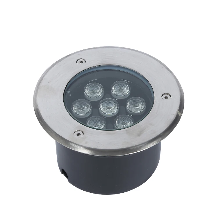 High lumen Bridgelux IP65 outdoor waterproof stainless steel RGB 7watt LED Underground Light