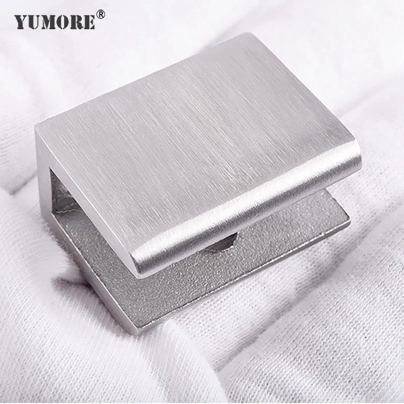 Hardware metal hanging precision casting table glass clamp high class 304 glass clamp