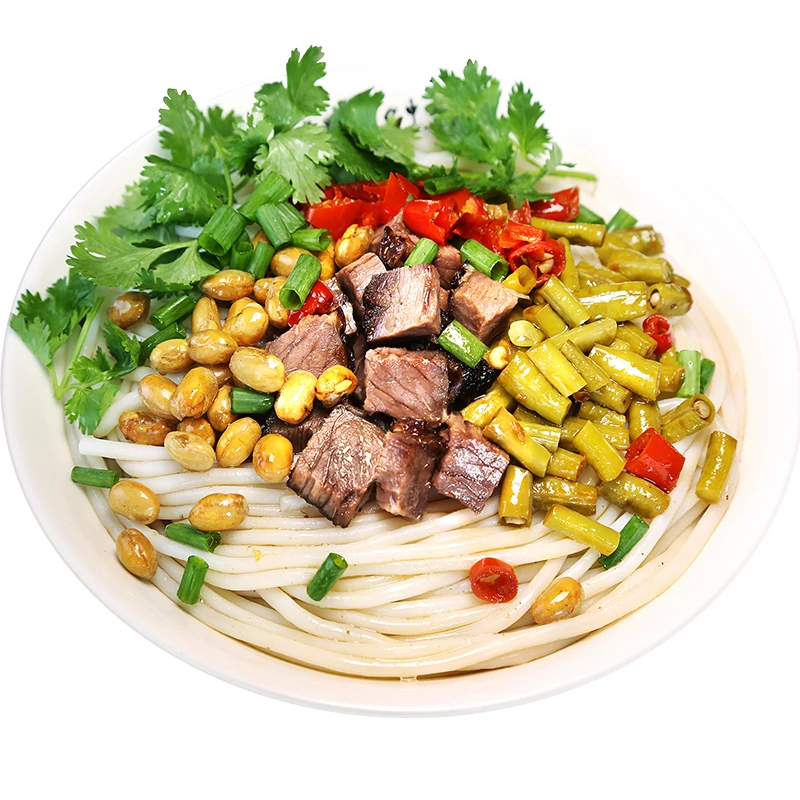 Chinese Delicious health instant Fresh Udon Noodle 200g konjac instant noodles