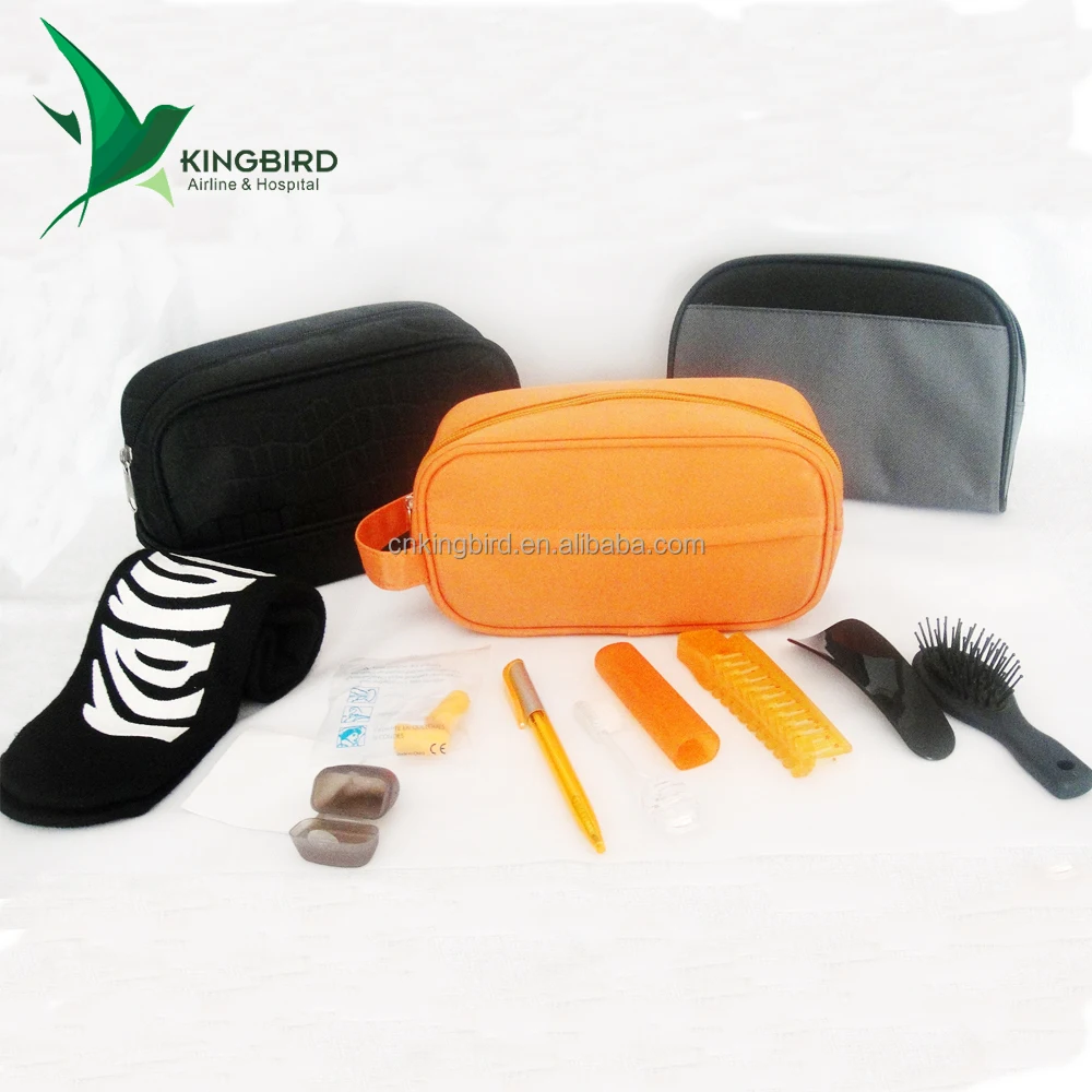 Pu Bag Portable Amenity Hospital Kit for Overnight