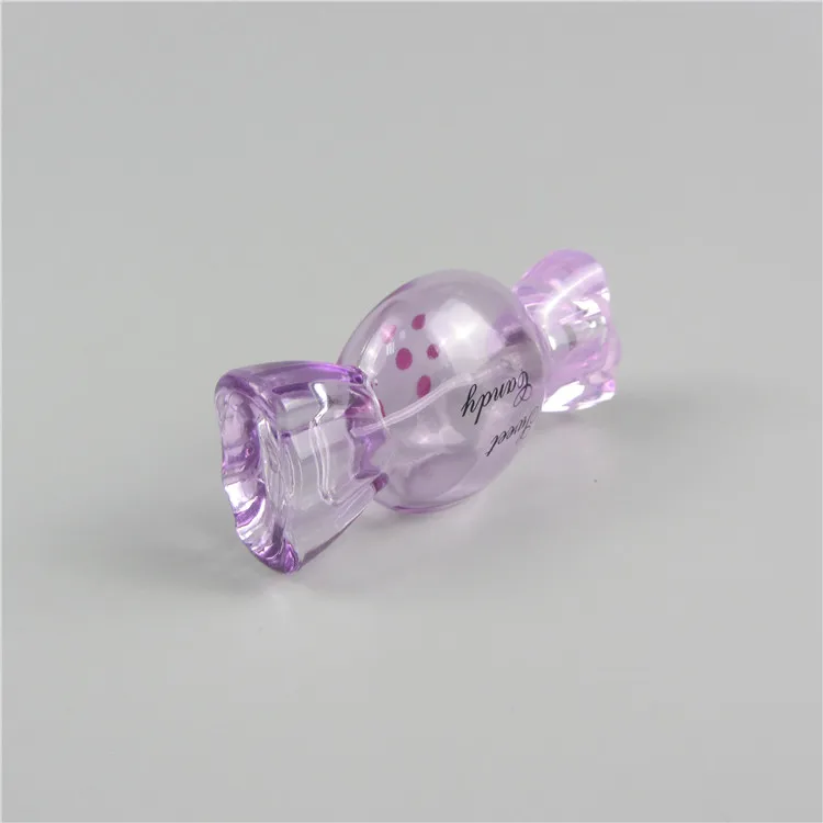 Wholesale 25ml pink candy bottle irregular women travel perfume glass bottles spray