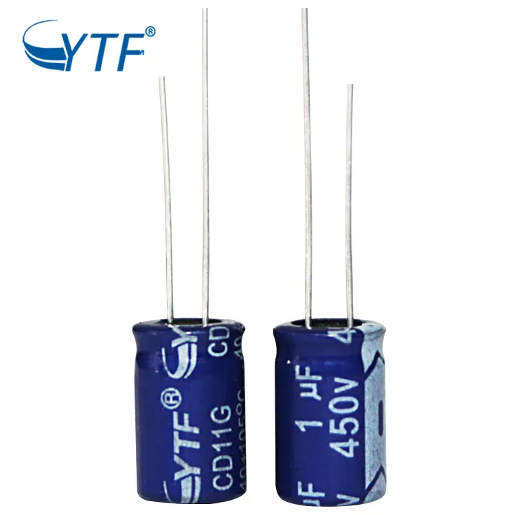 450V 1UF Link Cap Dc Aluminum Electrolytic Capacitor