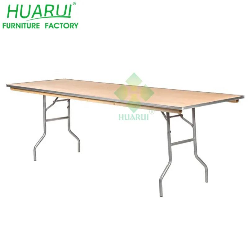 Wedding and Banquet Wood Folding Table