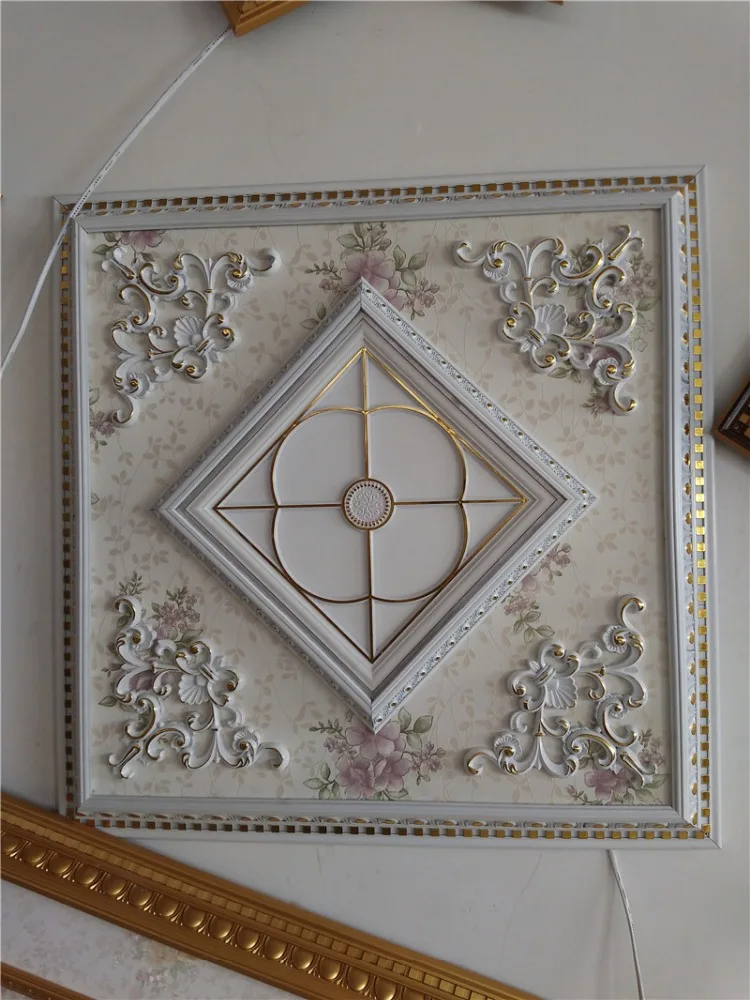 ps artistic ceiling , european style palace ceiling ,led panel ceiling