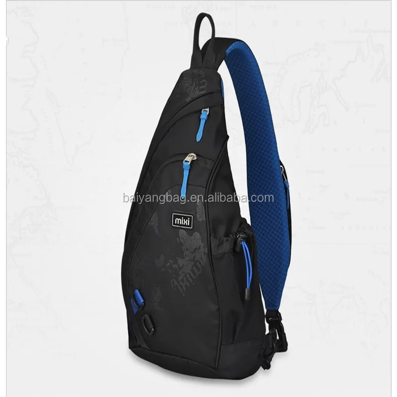 Single backpack/one shoulder sport triangle backpack