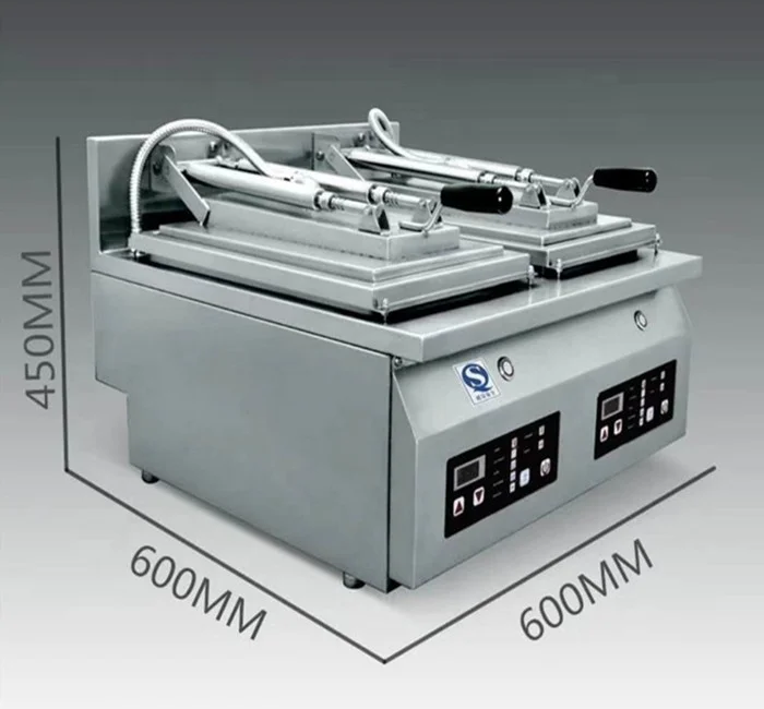 110v 220v USA factory low price Automatic Dumpling fried Machine Gyoza Griller Empanada Grilling pan for Canada restaurant