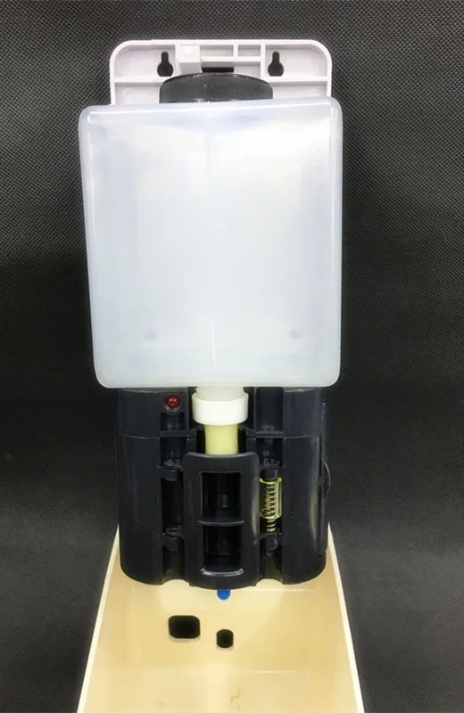 Food Factory ABS Plastic Wall Mounted No Touch Induction Liquid Soap Dispenser Bottle