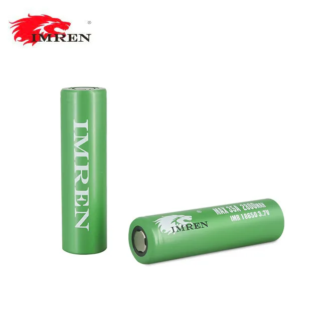 
Wholesale Deep Cycle IMREN 18650 35a 2800mah li-ion battery 3.7v 