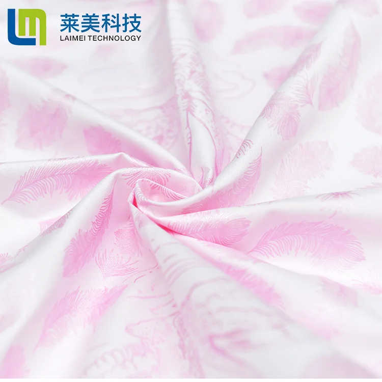 Hotsale factory 100%polyester pearl print fabric with good cheaper price