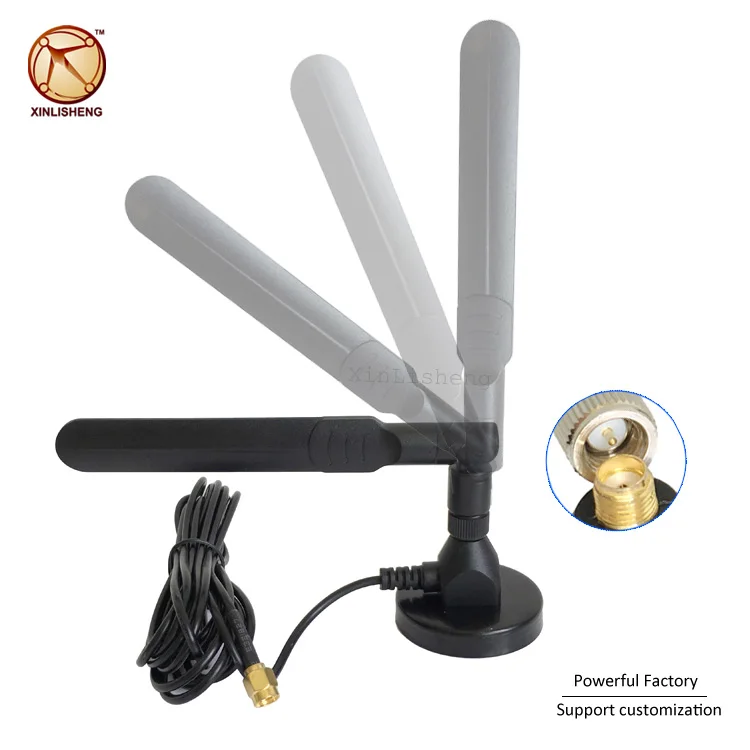 High gain 8dbi omni ts9 4g lte external antenna 2600 mhz for 4G Cell Phone Singal Booster