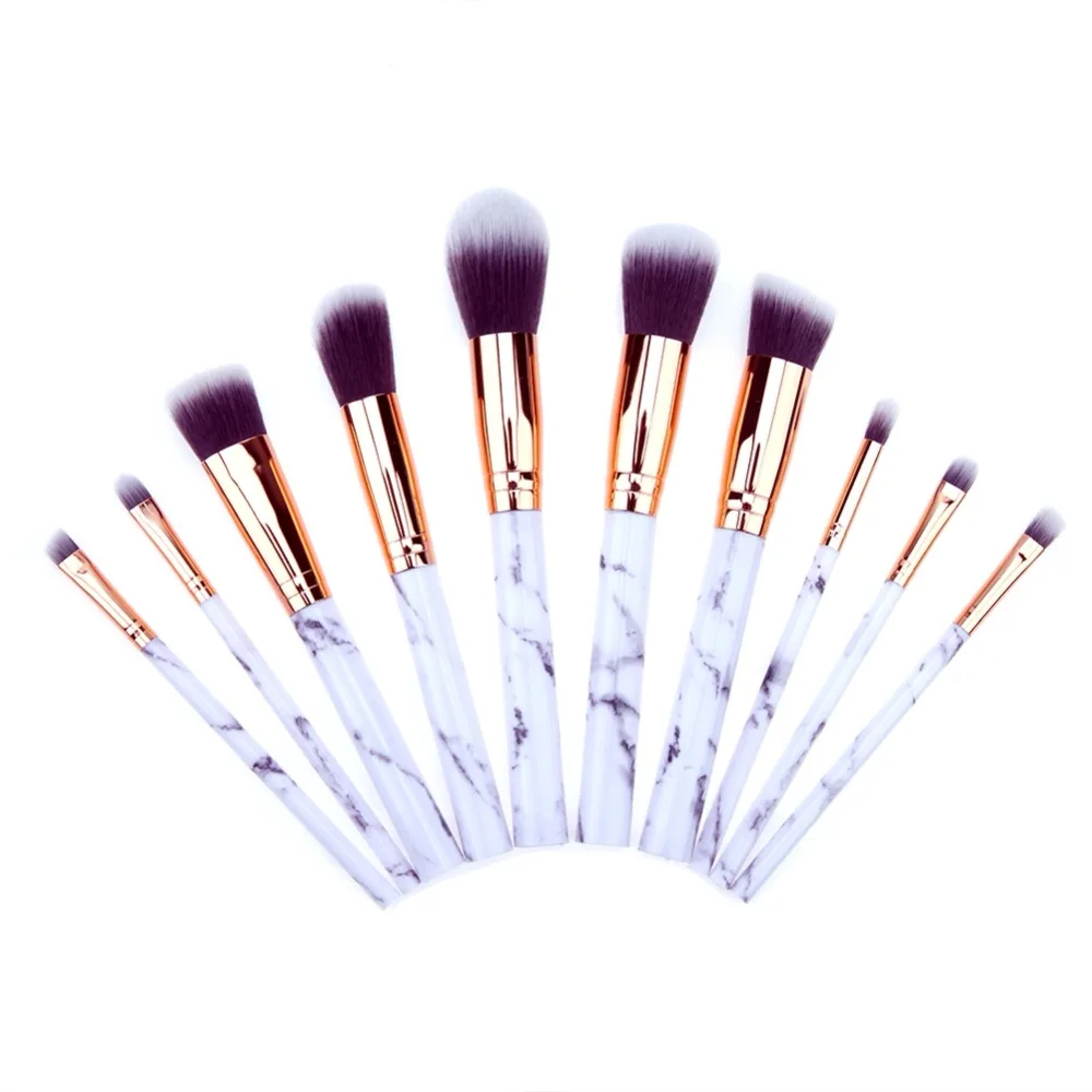 YRX D027 Marble makeup brush professional makeup brush set brush.