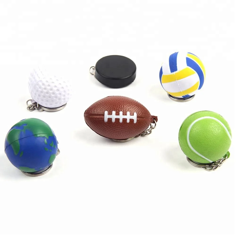 Promotion gift American Football Fans Keychain /USA Rugby Ball Key Chain