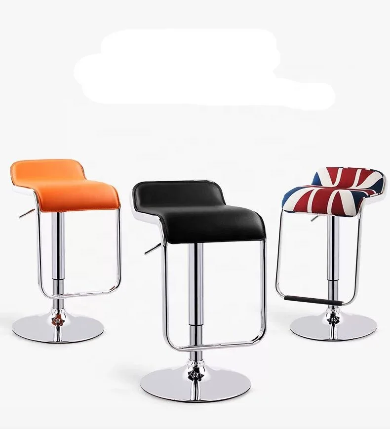 Bar stools made in china  genuine leather bar stools swivel  metal chair Barstool pub chairs bar stool
