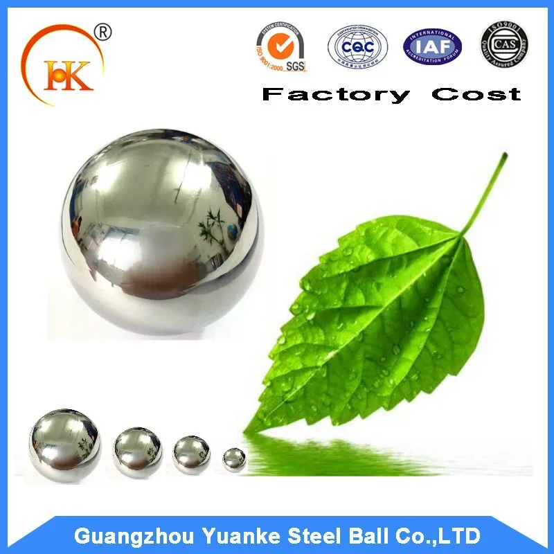 нержавеющей стальной шарик, стали сфере, нержавеющей стали сфере