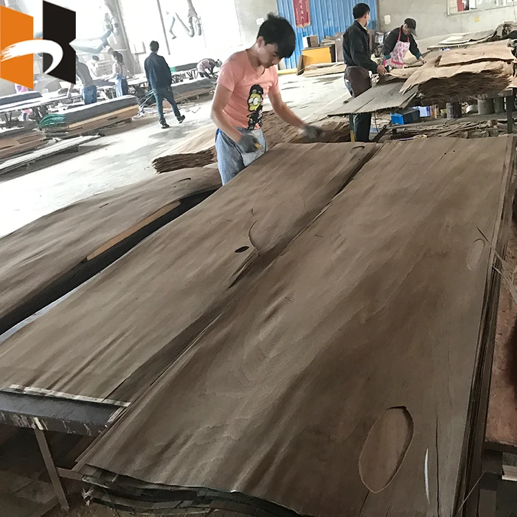 ebony okoume oak ayous basswood recon ev wooden veneer with cheap price
