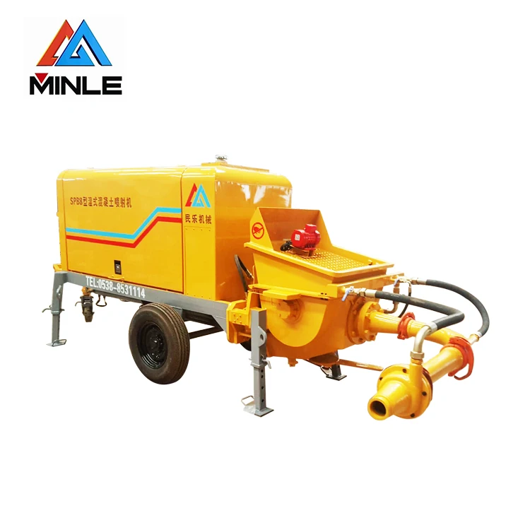 small shotcrete machine