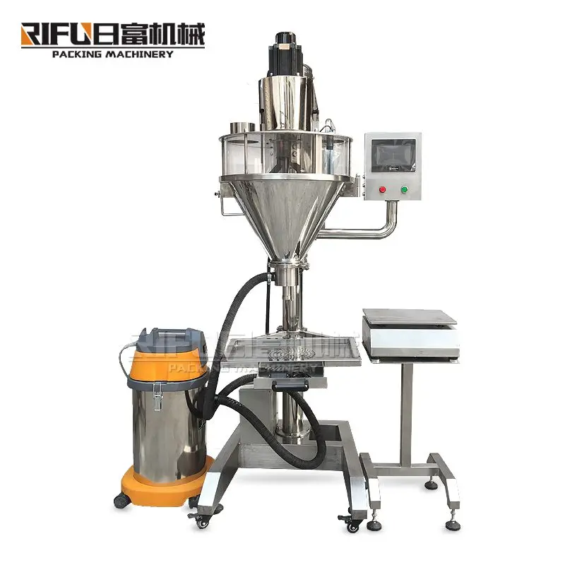 Semi Automatic Micro Dosing / Powder Filling Machine / Auger Filler and Weigher / Screw Conveyor