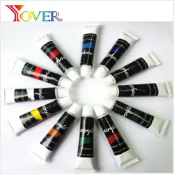 Hot Sale on Amazon cheap price 12pcs 12ml Artist Acrylic Paint Set