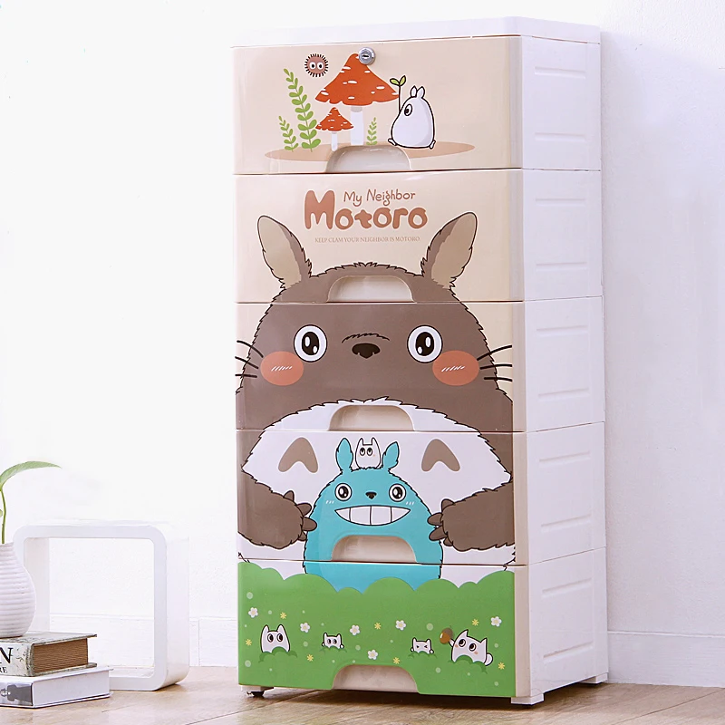 
Cabinets storage bedroom multi-function plastic drawer 