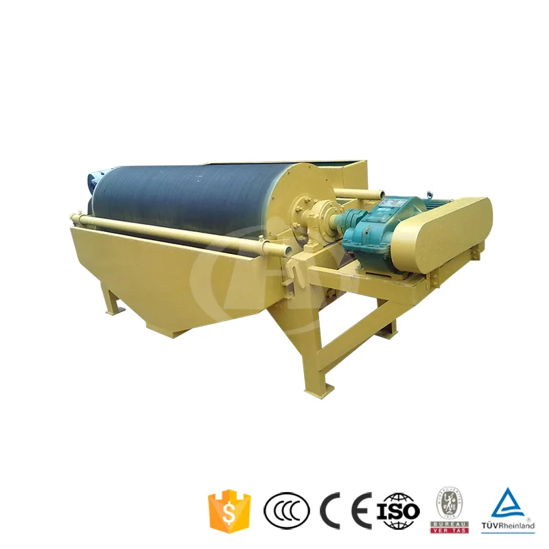 Wet or dry magnetic separator concentrator/ iron ore beneficiation plant