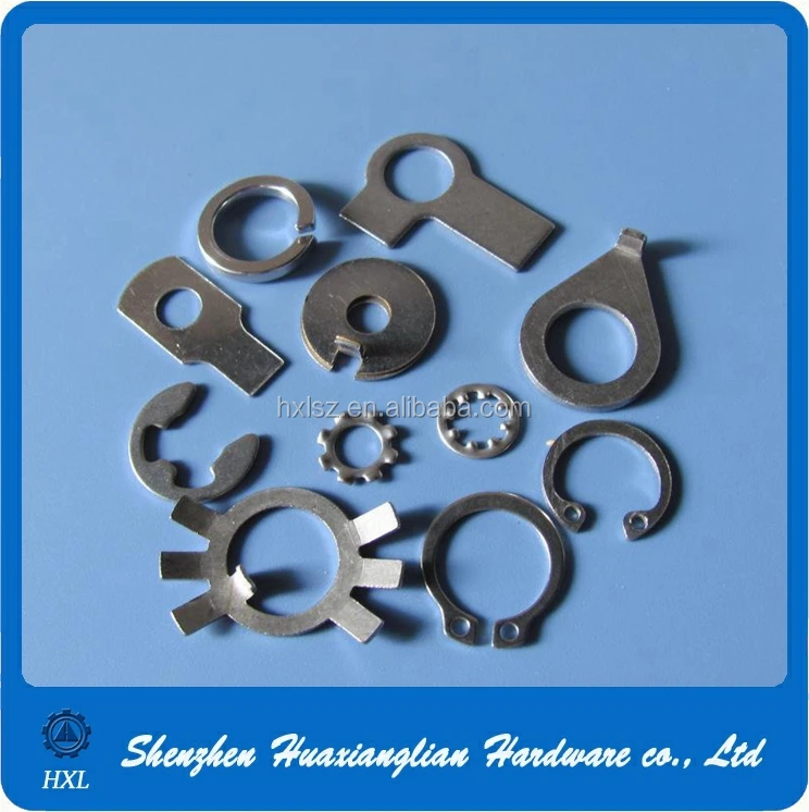 DIN 6797 stainless steel E-type lock ring retaining washer for shaft