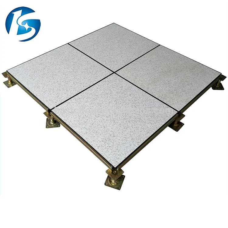 
China supplier steel cementitious access tiles laminate raised floor 