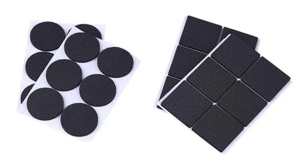 Strong self adhesive chair leg non slip floor protection furniture felt pad for home