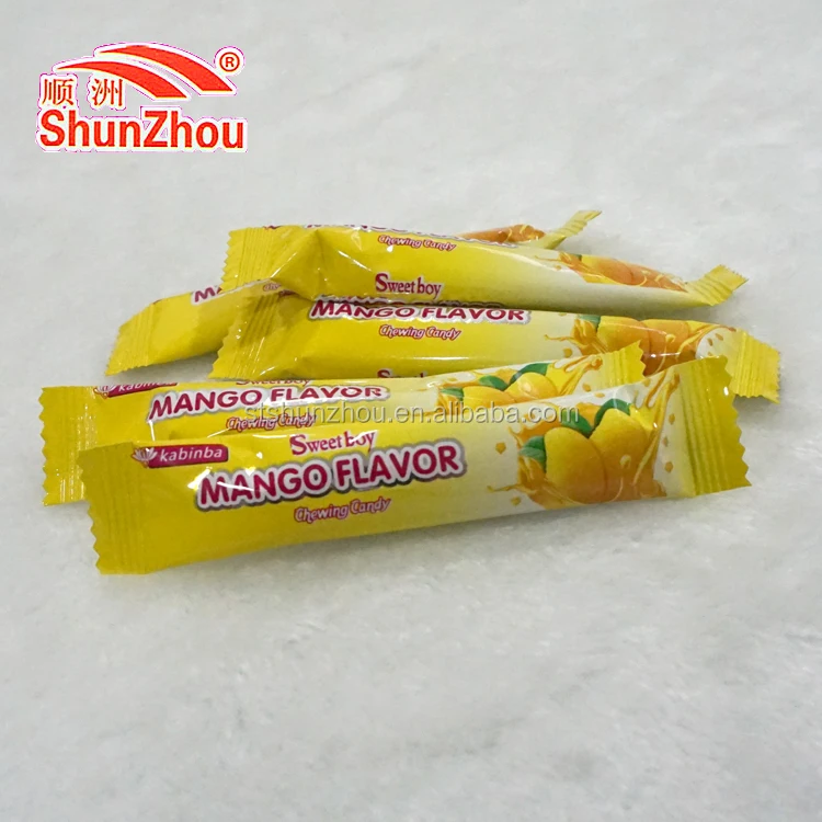 
5g mango flavor bar shape chewy candy 