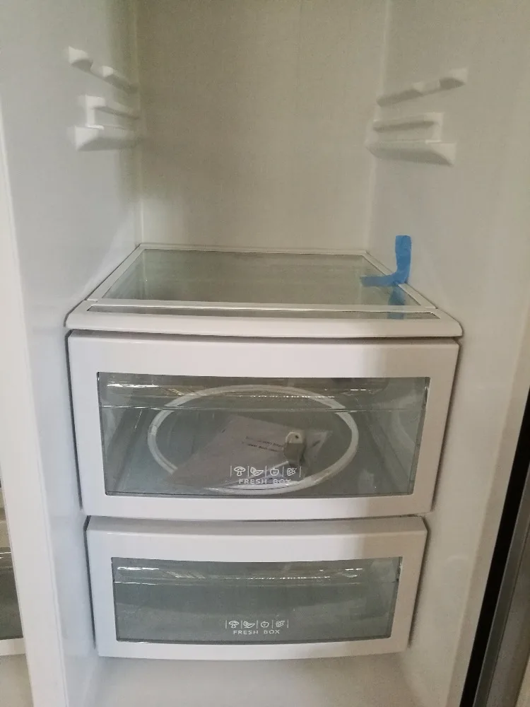 China Factory Wholesale 400L Side by Side Multi Glass Door Domestic Mortuary Refrigerator Price