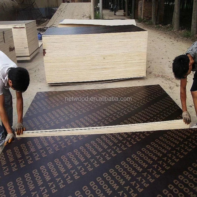 12-18mm film face plywood /high pressure laminate formica sheets /low price plywood