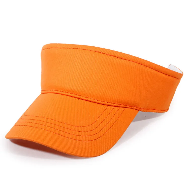 
children 100% cotton twill plain advertising baby kids children sun visor cap hats 