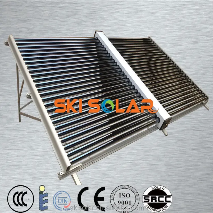 
both side open tube solar air heater 