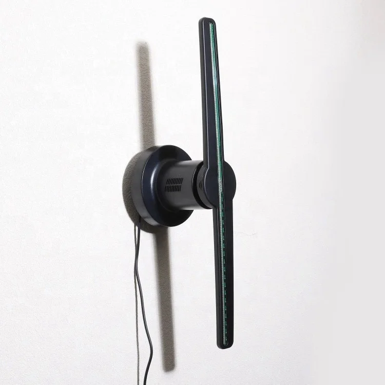Wholesale 42cm 3D holographic advertising display fan 12V DC hologram led fan with WIFI and app