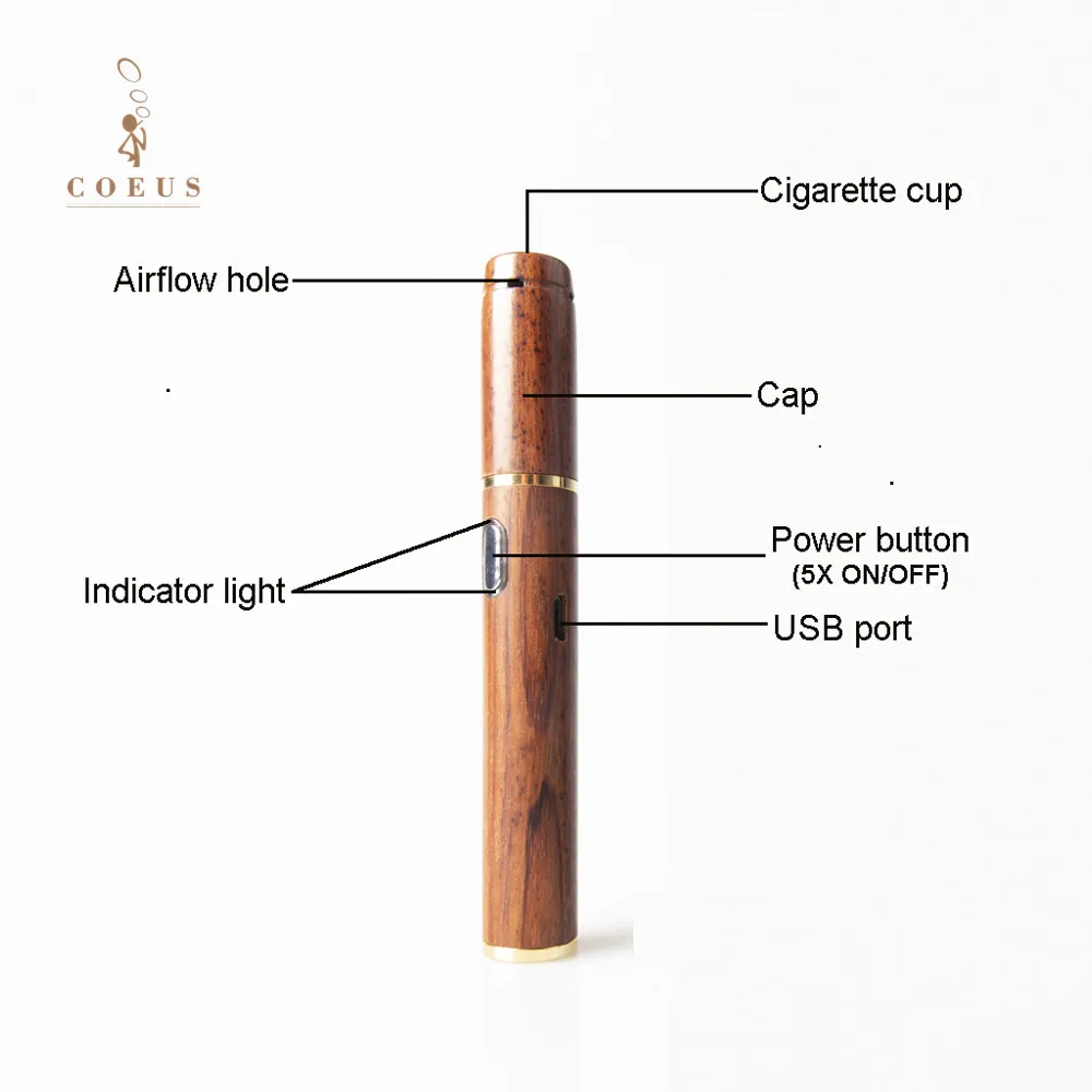 
New heating ceramic pin heating e-cigarette device C1 vaporizer pen Heat not burn product 