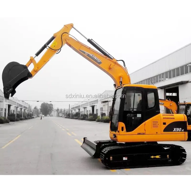 X90-E 9 ton crawler excavator track chain excavator price for sale