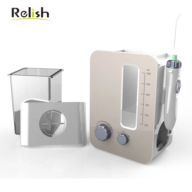 
2018 New style water dental flosser 600ml water tank Four tips 