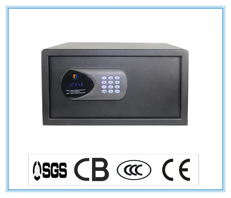 lock time metal safe for hotel/office