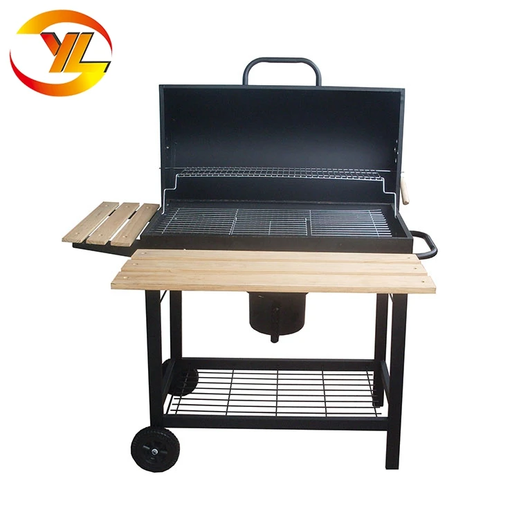 Factory manufacturer Large patio range cylinder barrel charcoal big BBQ grill