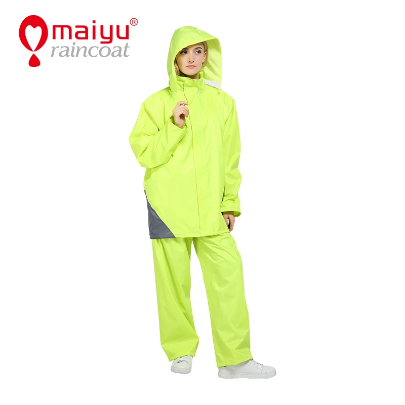 
Maiyu hot selling high quality Raincoat for bike riding 