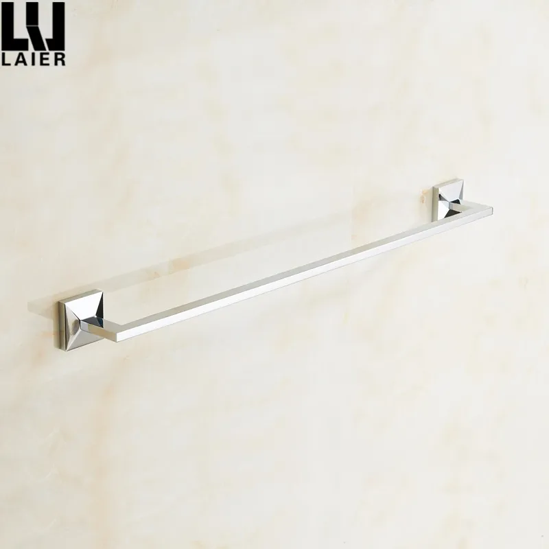 
Laier New Design Bathroom Accessories Brass Chrome Finished 24 Inch Towel Rail 