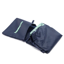 Polyester Tote Boutique Shopping Folding Bags, Foldable Shopping Bag With Pocket Logo